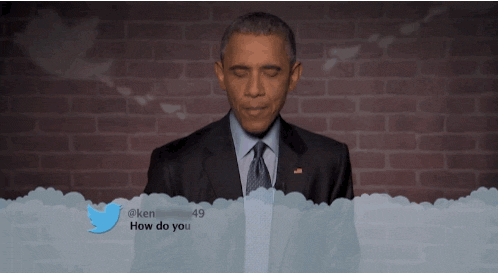 President Obama Edition of celebrities read mean tweets about them3