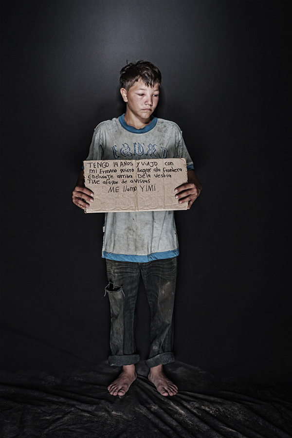 portraits of migrants abuse