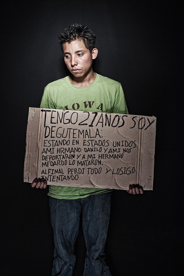 portraits of migrants abuse