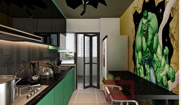 avengers apartment design