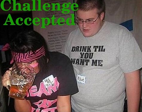 challenge accepted guy