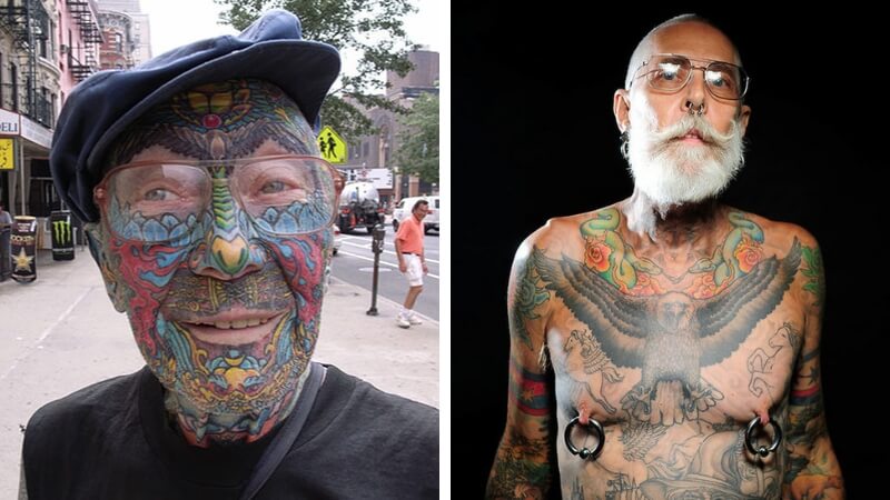 How Will Your Tattoos Look When You're 60? Awesome!