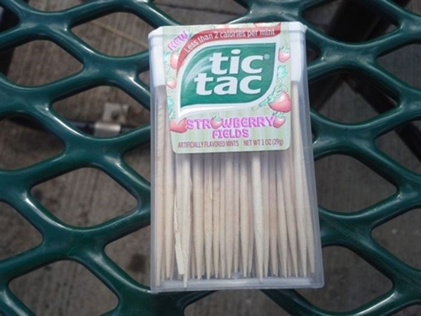 how to reuse tic tac containers