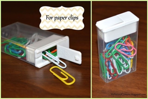 how to reuse tic tac containers