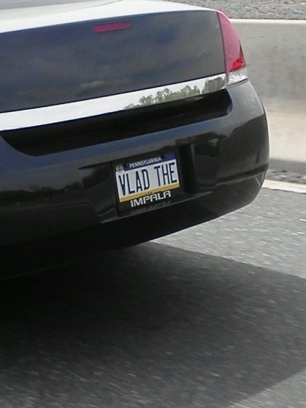 funny license plates