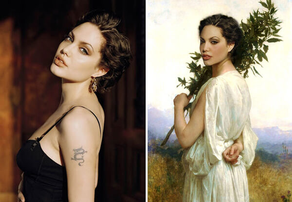 celebrities inside famous paintings 7 celebrities inside famous paintings 7
