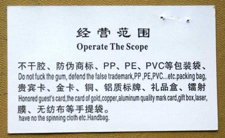 funny Chinese translations7