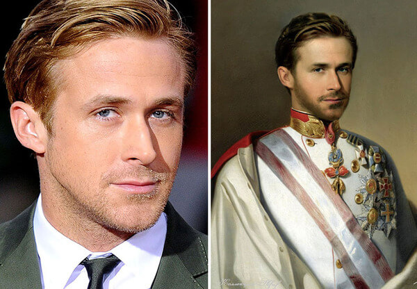 celebrities inside famous paintings 6 celebrities inside famous paintings 6