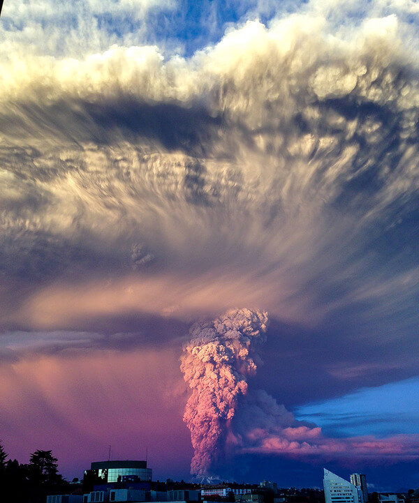 volcano eruption