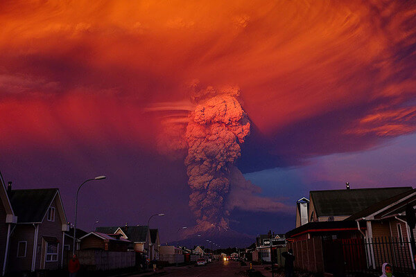 volcano eruption