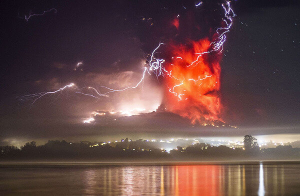 volcano eruption