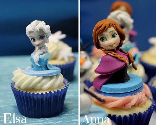 movie characters cupcakes