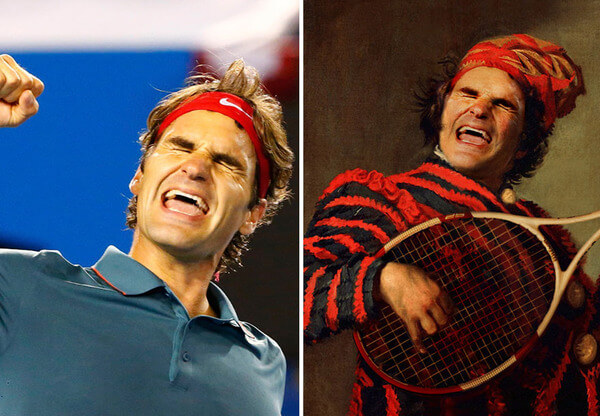 celebrities inside famous paintings 5 celebrities inside famous paintings 5