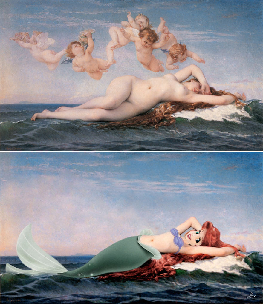 celebrities inside famous paintings 14 celebrities inside famous paintings 14