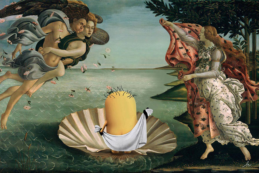 celebrities inside famous paintings 18 celebrities inside famous paintings 18