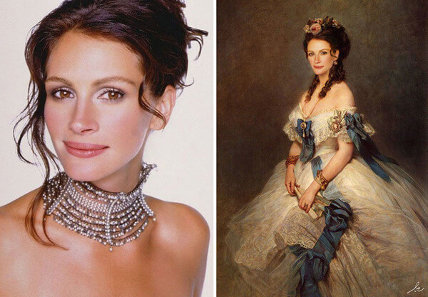 celebrities inside famous paintings 9 celebrities inside famous paintings 9