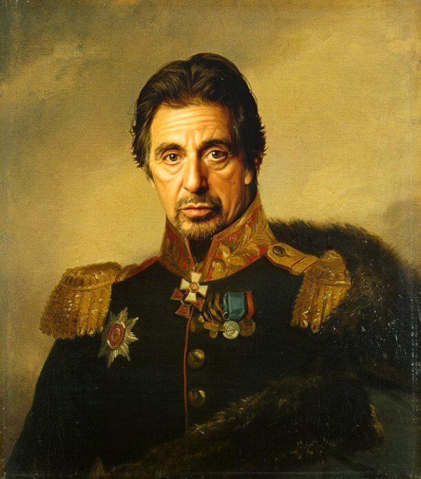 russian generals with celebrities faces 26