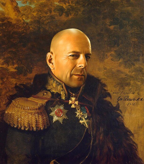 russian generals with celebrities faces 16