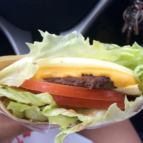 in n out burger menu