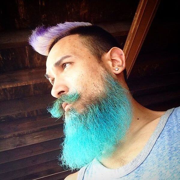 men dyeing hair in vivid colors 19