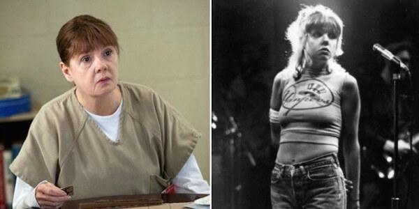 norma from oitnb used to be a punk rock lead 1