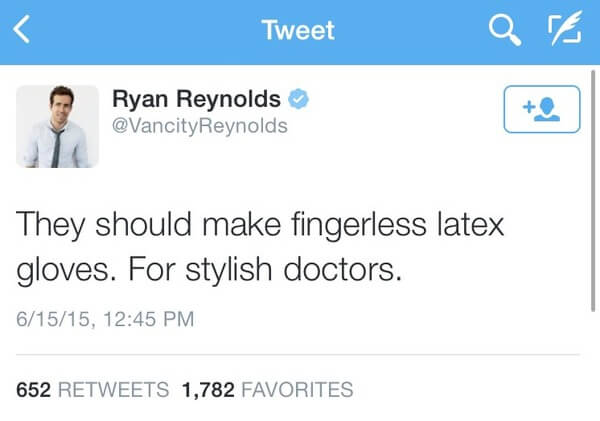Ryan Reybolds twitter is gold 5