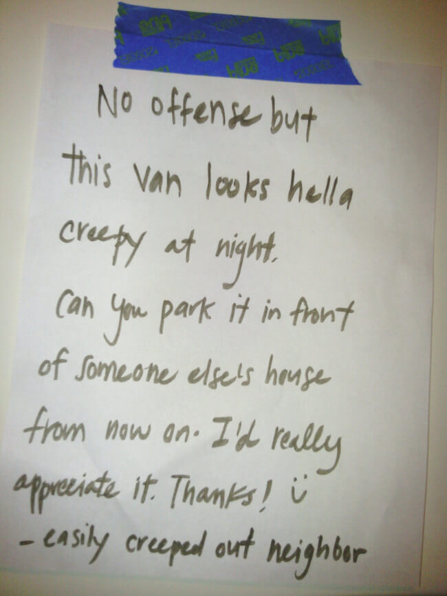 hilarious parking notes 5