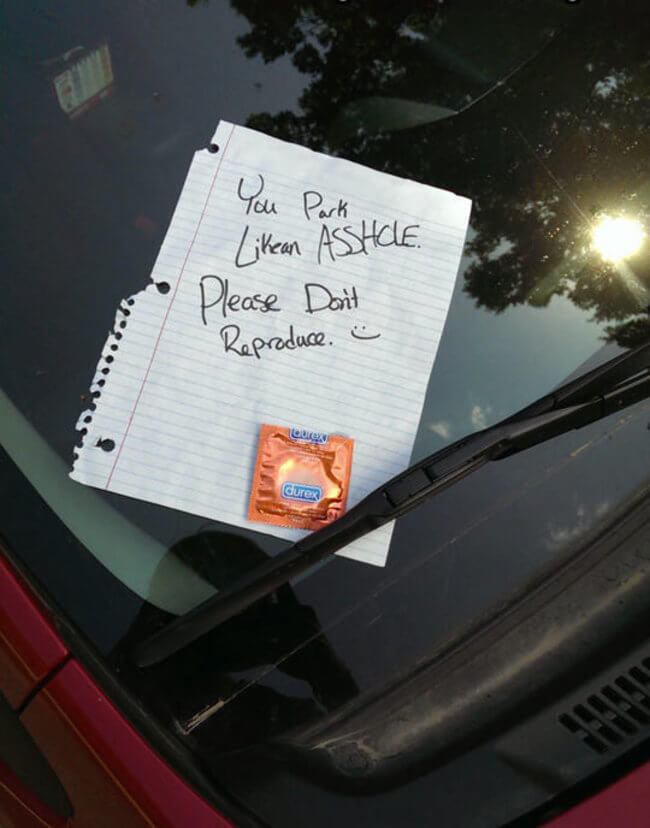 hilarious parking notes 9