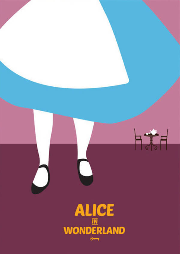 28 Awesome Minimalist Posters Of Disney Movies We All Loved