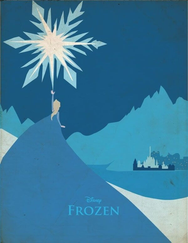 minimalist posters of disney movies 2