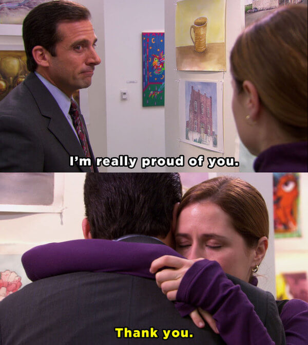 the office got way too real 10