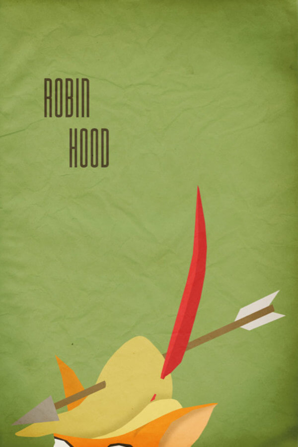 Disney minimalist art 8