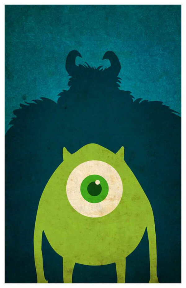 minimalist posters of disney movies 17