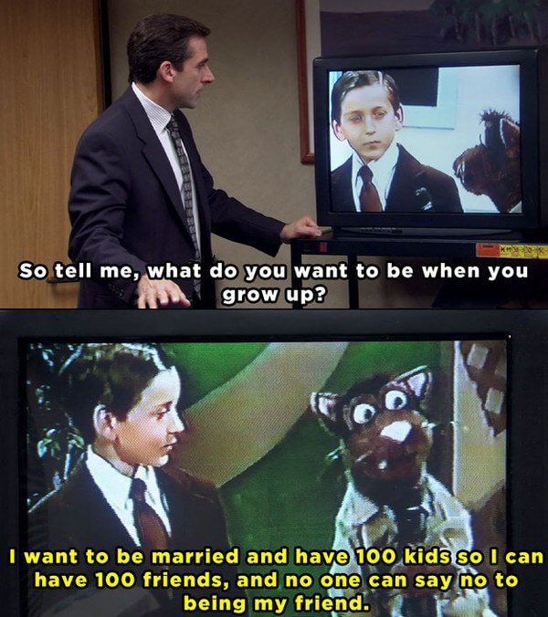 the office got way too real 6