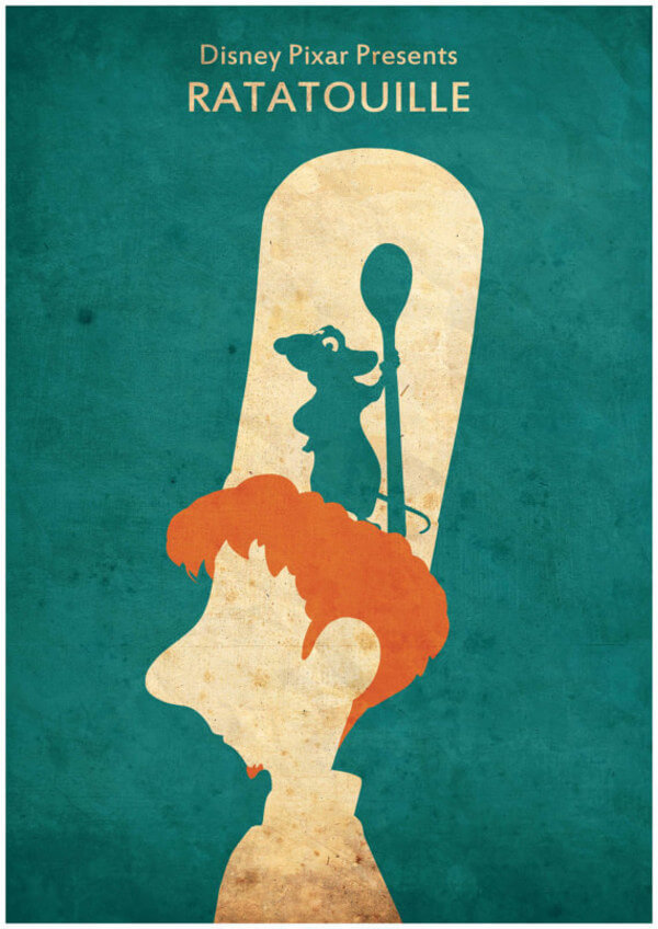 Disney minimalist poster  20