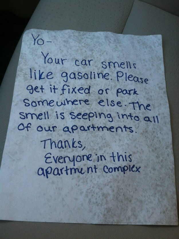 hilarious parking notes 13