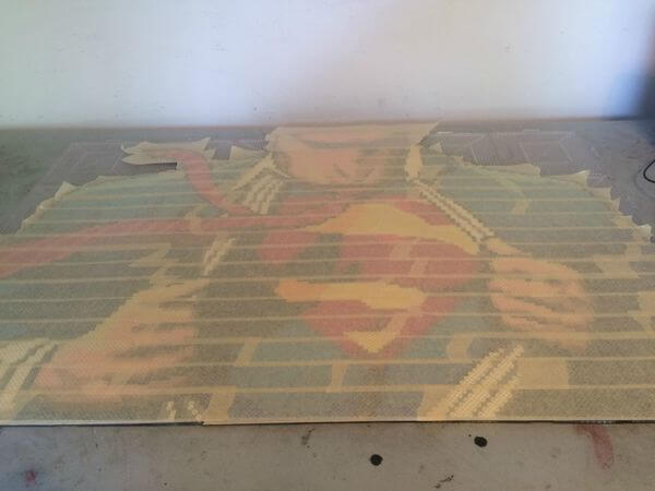 Superman made of beads 21