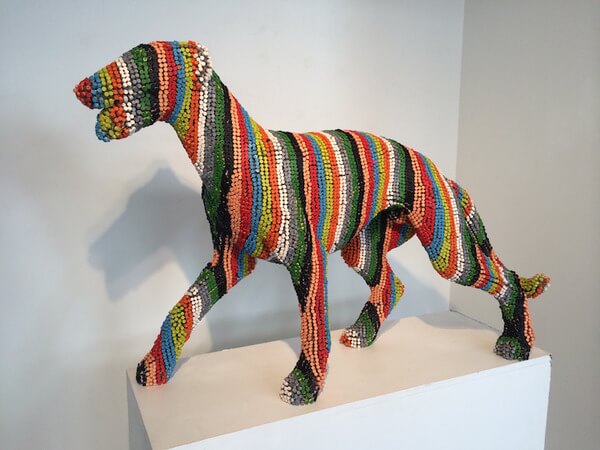 Herb Williams crayon dog sculptures 5