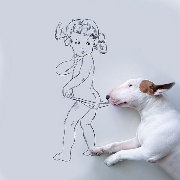 funny pictures of dog and illustrations 18
