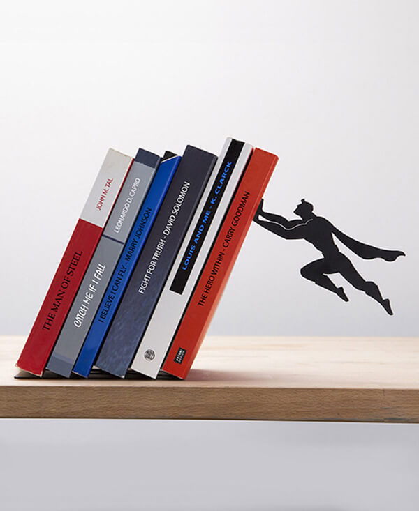 super hero book stand 2