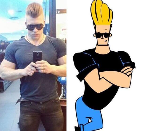 19 People Who Look Like Cartoon Characters. #10 Is Just Spot On
