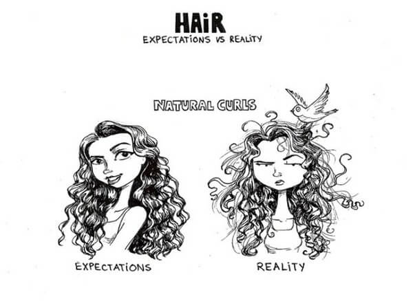 women expectations vs realities of hair grooming 6