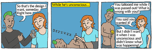 consent explained with simple comics 4