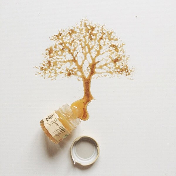 spilled coffee paintings 9