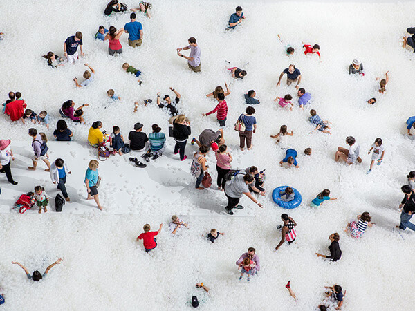 million balls pit in museum 1