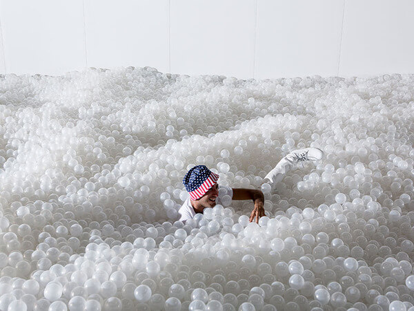 million balls pit in museum 7