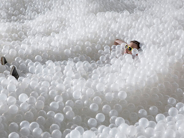 million balls pit in museum 9