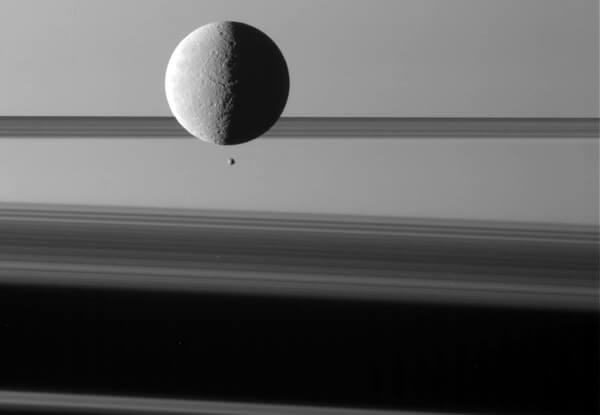 photos from NASA's  cassini probe 16