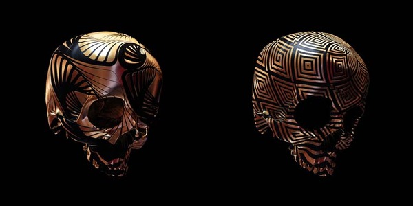 decorated skulls 21