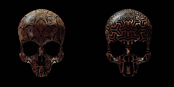 decorated skulls 22